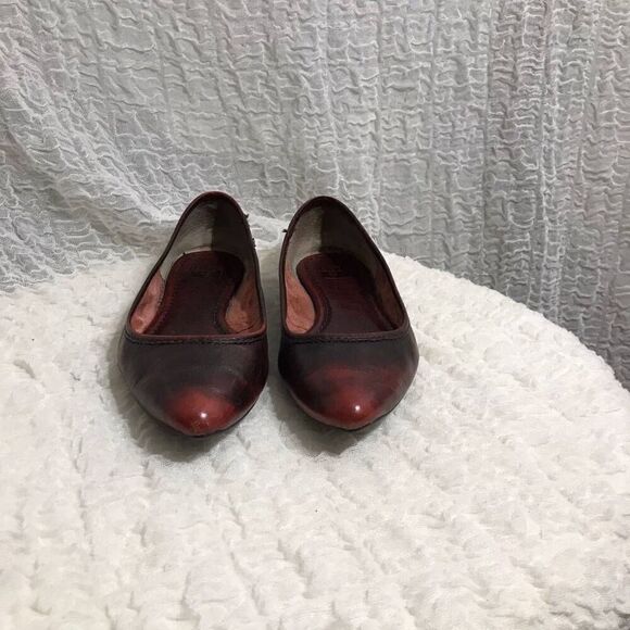 Frye Regina Leather Ballet Shoes Size 7M - Picture 2 of 9